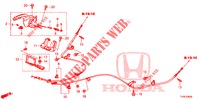 PARKING BRAKE (LH) for Honda CIVIC DIESEL 1.6 S 5 Doors 6 speed manual 2014