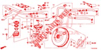 BRAKE MASTER CYLINDER/MAS TER POWER (LH) for Honda CIVIC 1.8 COMFORT 5 Doors 6 speed manual 2014