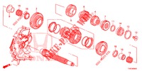 COUNTERSHAFT  for Honda CIVIC 1.8 COMFORT 5 Doors 6 speed manual 2014
