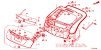 TAILGATE PANEL (2D)  for Honda CIVIC 1.8 COMFORT 5 Doors 6 speed manual 2014