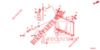 RADIATOR HOSE/RESERVE TAN K (1.8L) for Honda CIVIC 1.8 COMFORT 5 Doors 5 speed automatic 2014