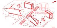 CENTER DISPLAY  for Honda CIVIC 1.8 EXECUTIVE 5 Doors 6 speed manual 2014
