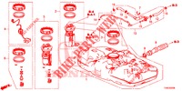 FUEL TANK  for Honda CIVIC 1.8 EXECUTIVE 5 Doors 6 speed manual 2014