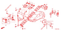 RADAR  for Honda CIVIC 1.8 EXECUTIVE 5 Doors 6 speed manual 2014