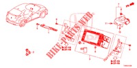 NAVI ATTACHMENT KIT  for Honda CIVIC 1.8 EXECUTIVE 5 Doors 5 speed automatic 2014