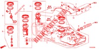 FUEL TANK  for Honda CIVIC 1.8 LIFESTYLE 5 Doors 6 speed manual 2014