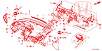 INSTRUMENT PANEL UPPER (LH) for Honda CIVIC 1.8 LIFESTYLE 5 Doors 6 speed manual 2014