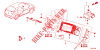 NAVI ATTACHMENT KIT  for Honda CIVIC 1.8 LIFESTYLE 5 Doors 6 speed manual 2014