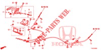 PARKING BRAKE (LH) for Honda CIVIC 1.8 LIFESTYLE 5 Doors 6 speed manual 2014
