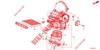 HEATER BLOWER (LH) for Honda CIVIC 1.8 S 5 Doors 6 speed manual 2014