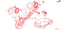 ANTENNA/SPEAKER  for Honda CIVIC 1.8 S 5 Doors 5 speed automatic 2014