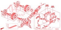 AIR CONDITIONER (COMPRESSEUR) (1.4L) for Honda CIVIC 1.4 ELEGANCE 5 Doors 6 speed manual 2015
