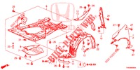 FRONT FENDERS  for Honda CIVIC 1.4 ELEGANCE 5 Doors 6 speed manual 2015