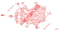 GROMMET (INFERIEUR) for Honda CIVIC 1.4 ELEGANCE 5 Doors 6 speed manual 2015