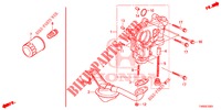 OIL PUMP (1.4L) for Honda CIVIC 1.4 ELEGANCE 5 Doors 6 speed manual 2015