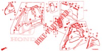 TRUNK SIDE LINING  for Honda CIVIC 1.4 ELEGANCE 5 Doors 6 speed manual 2015