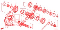 COUNTERSHAFT  for Honda CIVIC 1.4 S 5 Doors 6 speed manual 2015