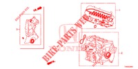 GASKET KIT/ TRANSMISSION ASSY. (1.4L) for Honda CIVIC 1.4 S 5 Doors 6 speed manual 2015
