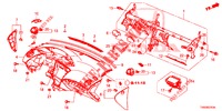 INSTRUMENT PANEL UPPER (LH) for Honda CIVIC 1.4 S 5 Doors 6 speed manual 2015