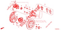 REAR BRAKE DRUM  for Honda CIVIC 1.4 S 5 Doors 6 speed manual 2015