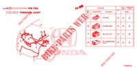 ELECTRICAL CONNECTORS (ARRIERE) for Honda CIVIC DIESEL 1.6 COMFORT 5 Doors 6 speed manual 2015