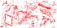 FRONT BULKHEAD/DASHBOARD  for Honda CIVIC DIESEL 1.6 COMFORT 5 Doors 6 speed manual 2015