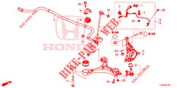 FRONT KNUCKLE  for Honda CIVIC DIESEL 1.6 COMFORT 5 Doors 6 speed manual 2015