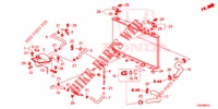 RADIATOR HOSE/RESERVE TAN K (DIESEL) for Honda CIVIC DIESEL 1.6 COMFORT 5 Doors 6 speed manual 2015