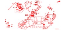 CONTROL UNIT (CABINE) (1) (LH) for Honda CIVIC DIESEL 1.6 COMFORT EURO 6 5 Doors 6 speed manual 2015