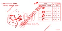 ELECTRICAL CONNECTORS (ARRIERE) for Honda CIVIC DIESEL 1.6 COMFORT EURO 6 5 Doors 6 speed manual 2015