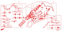WIRE HARNESS (3) (LH) for Honda CIVIC DIESEL 1.6 COMFORT EURO 6 5 Doors 6 speed manual 2015