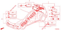 WIRE HARNESS (5) for Honda CIVIC DIESEL 1.6 COMFORT EURO 6 5 Doors 6 speed manual 2015