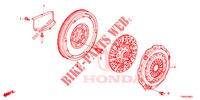 CLUTCH SHIFT FORK (DIESEL) for Honda CIVIC DIESEL 1.6 EXECUTIVE EURO 6 5 Doors 6 speed manual 2015