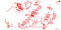 CONTROL UNIT (CABINE) (1) (LH) for Honda CIVIC DIESEL 1.6 EXECUTIVE EURO 6 5 Doors 6 speed manual 2015