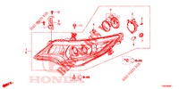 HEADLIGHT (LED) for Honda CIVIC DIESEL 1.6 EXECUTIVE EURO 6 5 Doors 6 speed manual 2015