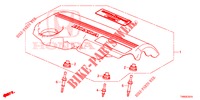 ENGINE COVER (DIESEL) for Honda CIVIC DIESEL 1.6 LIFSTYLE 5 Doors 6 speed manual 2015