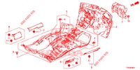 FLOOR MAT/INSULATOR  for Honda CIVIC DIESEL 1.6 LIFSTYLE 5 Doors 6 speed manual 2015