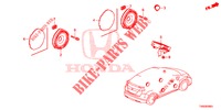 ANTENNA/SPEAKER  for Honda CIVIC DIESEL 1.6 LIFSTYLE EURO 6 5 Doors 6 speed manual 2015