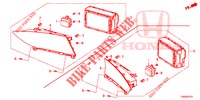 CENTER DISPLAY  for Honda CIVIC DIESEL 1.6 LIFSTYLE EURO 6 5 Doors 6 speed manual 2015