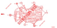 GROMMET (INFERIEUR) for Honda CIVIC DIESEL 1.6 LIFSTYLE EURO 6 5 Doors 6 speed manual 2015