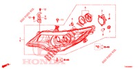 HEADLIGHT (LED) for Honda CIVIC DIESEL 1.6 LIFSTYLE EURO 6 5 Doors 6 speed manual 2015