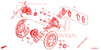 REAR BRAKE DRUM  for Honda CIVIC DIESEL 1.6 LIFSTYLE EURO 6 5 Doors 6 speed manual 2015