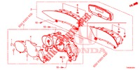 SPEEDOMETER  for Honda CIVIC DIESEL 1.6 LIFSTYLE EURO 6 5 Doors 6 speed manual 2015