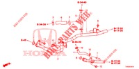 WATER HOSE/HEATER DUCT (DIESEL) for Honda CIVIC DIESEL 1.6 LIFSTYLE EURO 6 5 Doors 6 speed manual 2015