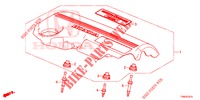 ENGINE COVER (DIESEL) for Honda CIVIC DIESEL 1.6 S 5 Doors 6 speed manual 2015