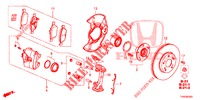 FRONT BRAKE  for Honda CIVIC DIESEL 1.6 S 5 Doors 6 speed manual 2015