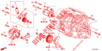 AUTO TENSIONER (DIESEL) for Honda CIVIC DIESEL 1.6 S EURO 6 5 Doors 6 speed manual 2015
