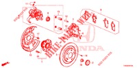 REAR BRAKE DRUM  for Honda CIVIC DIESEL 1.6 S EURO 6 5 Doors 6 speed manual 2015