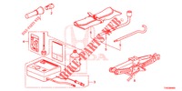 TOOLS/JACK  for Honda CIVIC DIESEL 1.6 S EURO 6 5 Doors 6 speed manual 2015