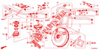 BRAKE MASTER CYLINDER/MAS TER POWER (LH) for Honda CIVIC 1.8 COMFORT 5 Doors 6 speed manual 2015
